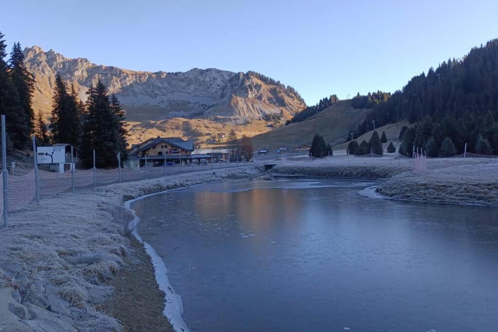 Studio Au Pied Des Pistes Avec Vue Sur La Montagne Mieussy 外观 照片